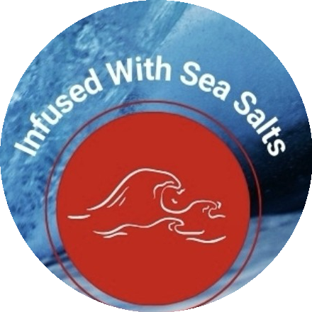 Infused with sea salts
